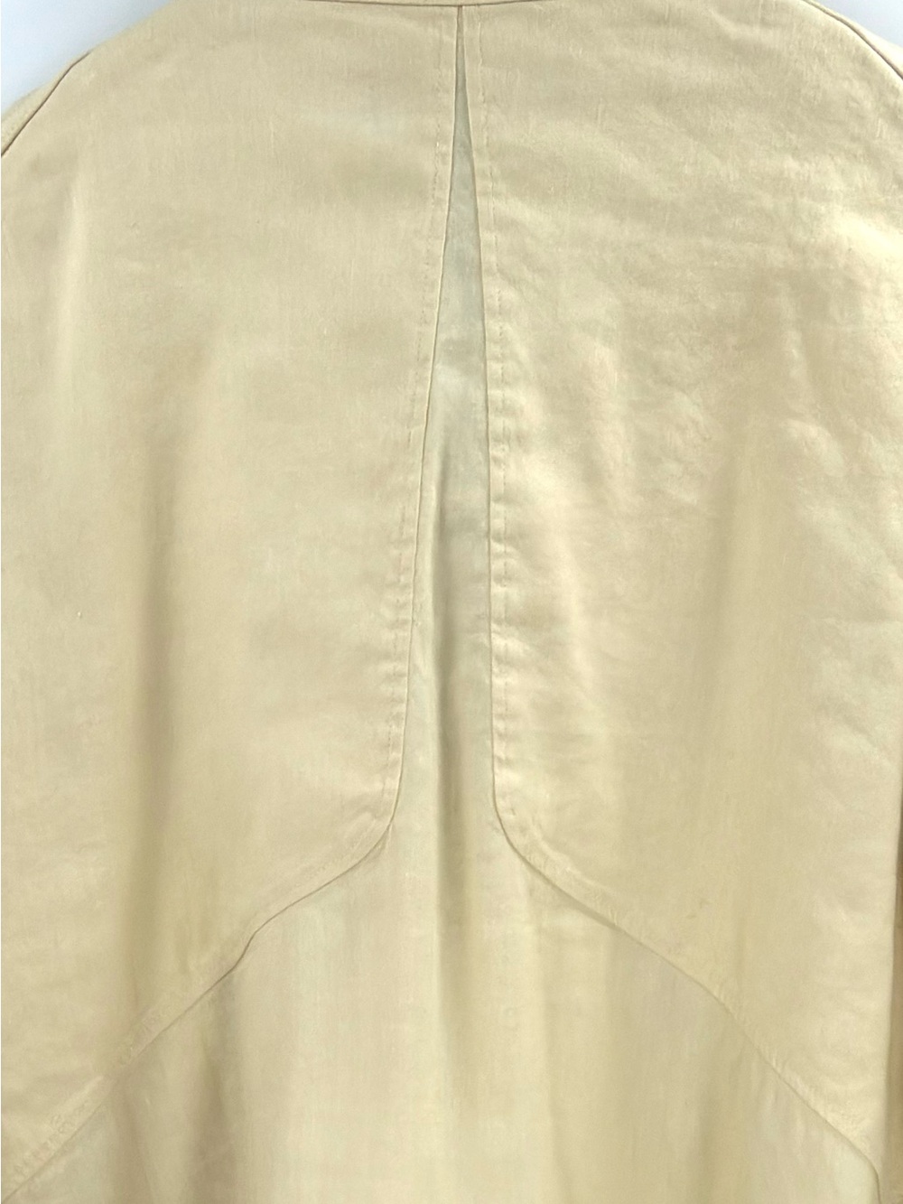 Rag & Bone M65 Cream Cropped Linen Blend Field Jacket M - Picture 11 of 13